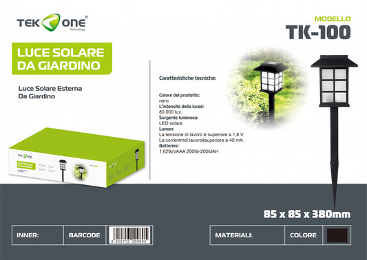 Luce Solare Da Giardino TK-100/TEK ONE