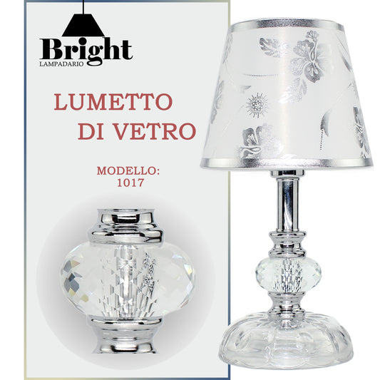 Lumetto di Vetro Mod.1017 Misura Piccolo /lumi da comodino tavolo/in vetro…