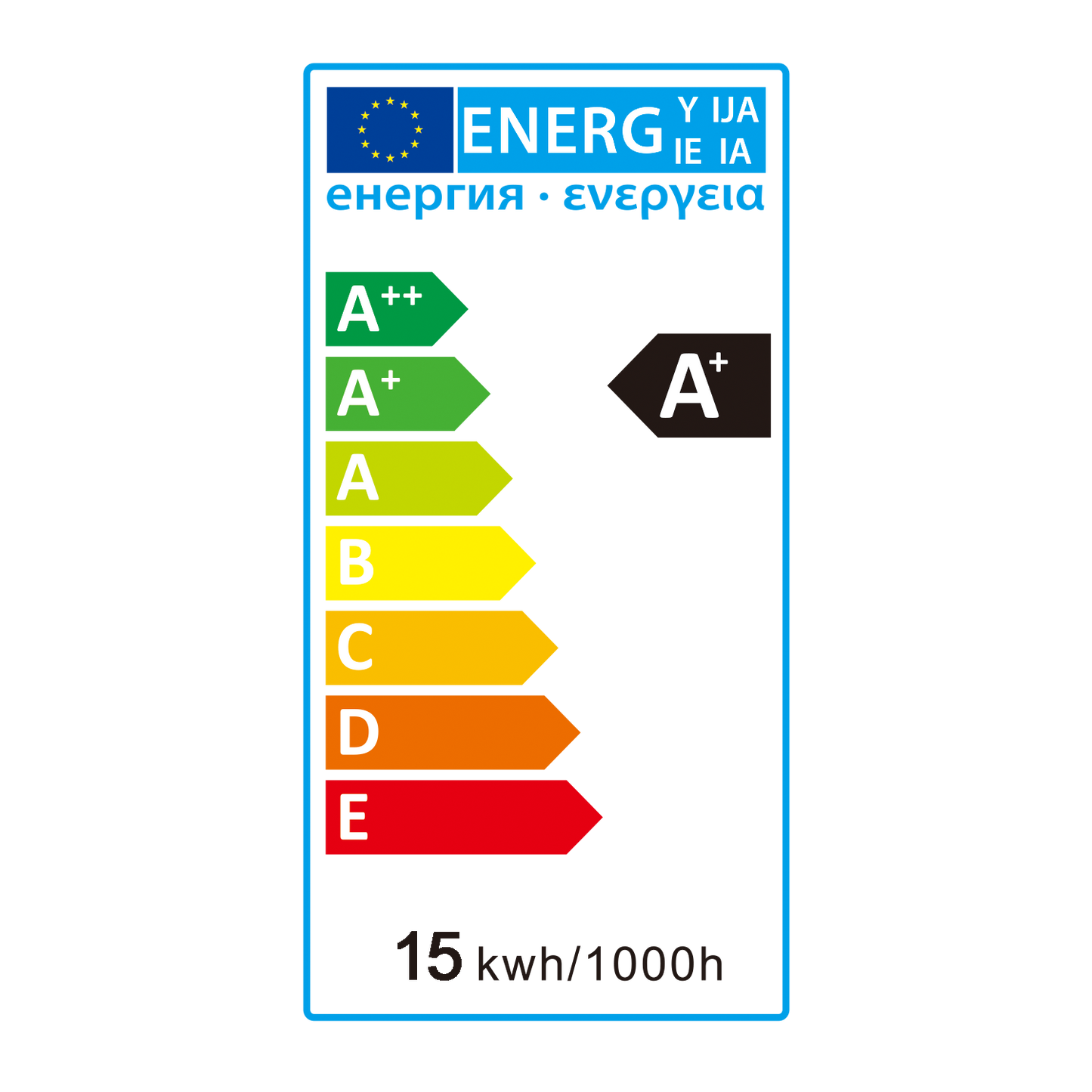 Lampadina LED E27 G95 15W Luce Bianca Fredda 6400K, 1275 Lumen, CRI＞80, Angolo del Fascio di 180 Gradi, Non Dimmerabili